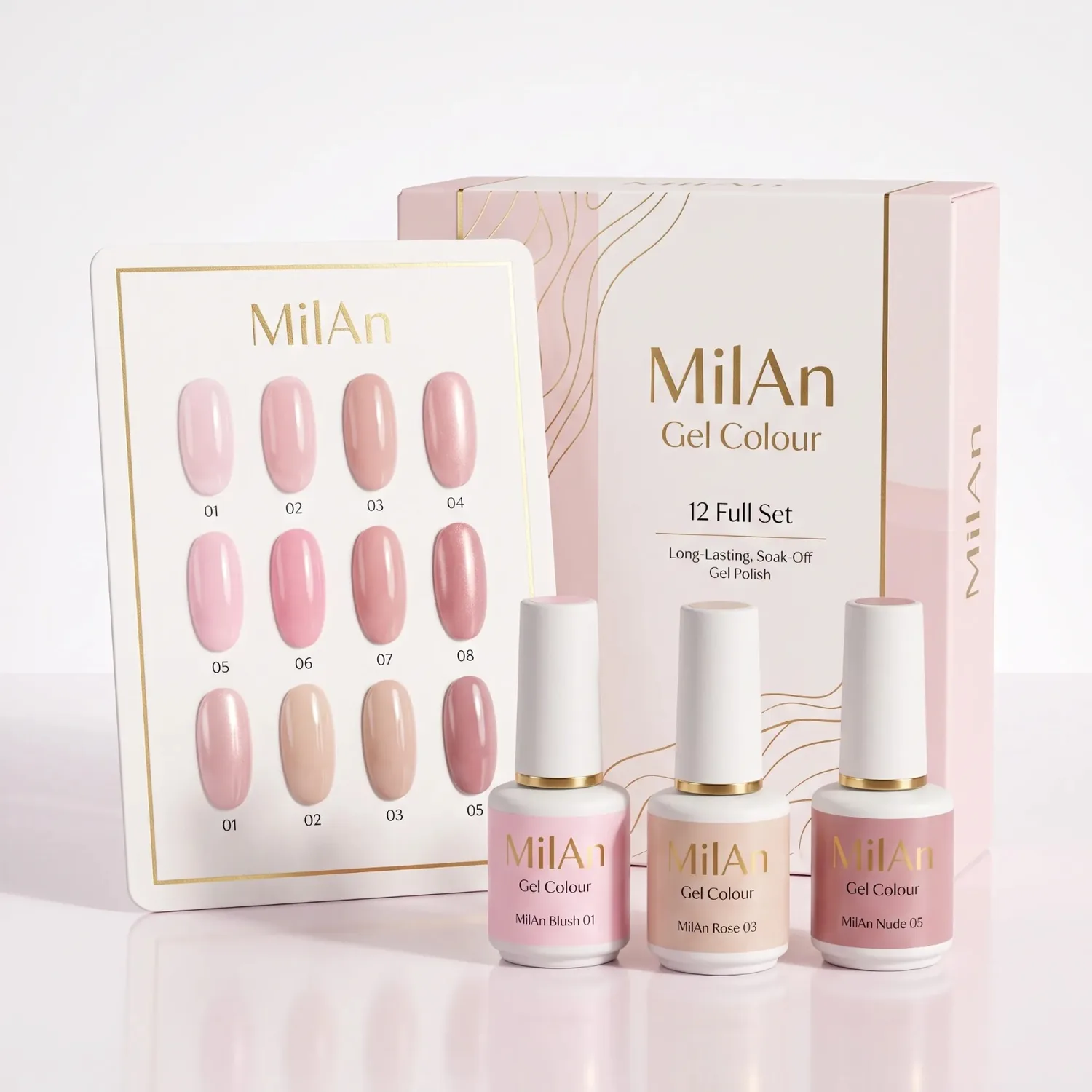 MilAn gel colour collection