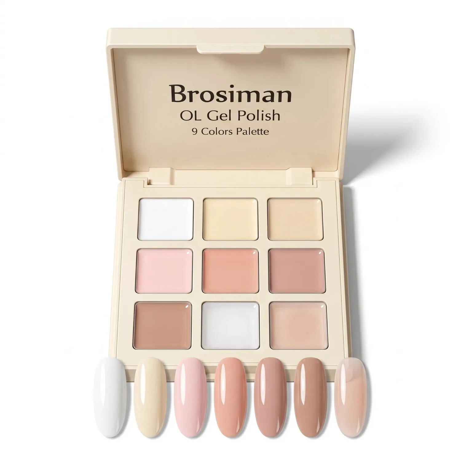 Brosiman OL Gel Polish 9 Colour Palette