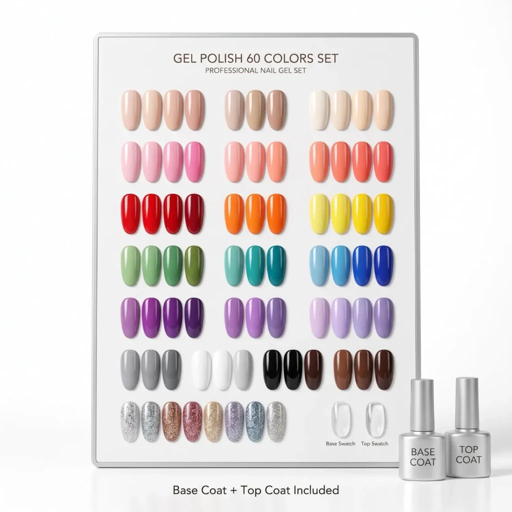 Professional Gel Polish 60 Colour Set