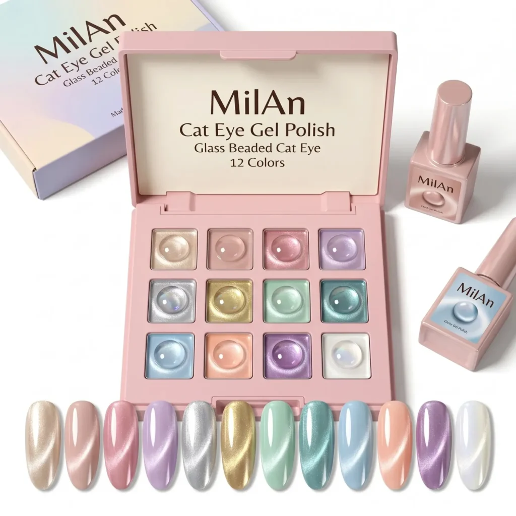 MilAn Cat Eye Gel Polish 12 Colours