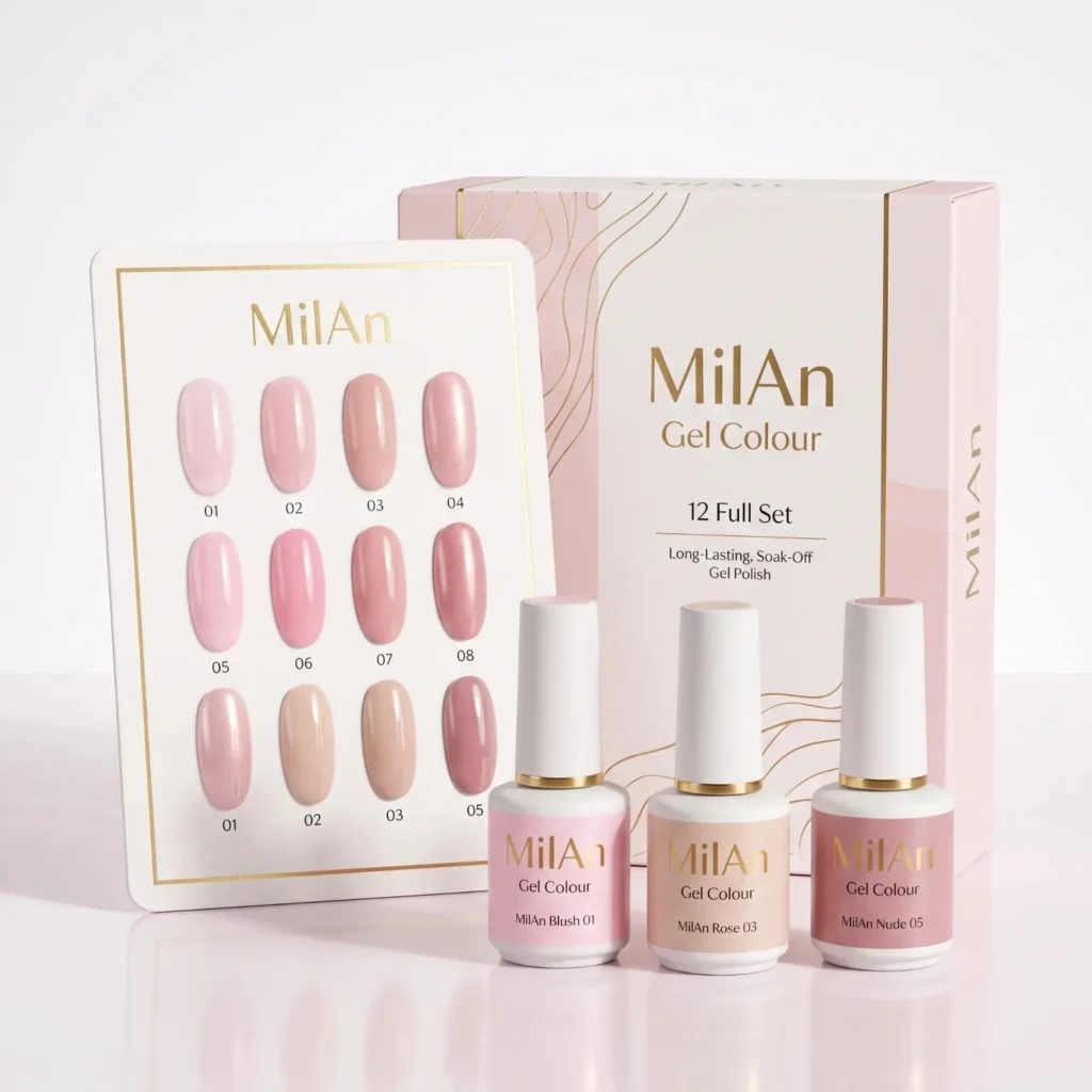 MilAn Gel Colour 12 Full Set